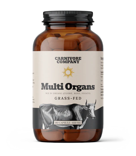 Multi Organs - Mix di Organi Grass Fed