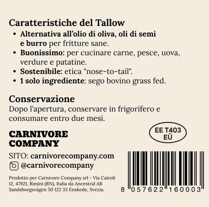 Tallow Imperiale – L'Alternativa Sana e Sostenibile di HORMONALIA