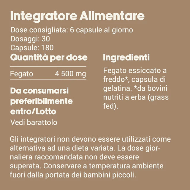 Fegato di Bovino Grass Fed