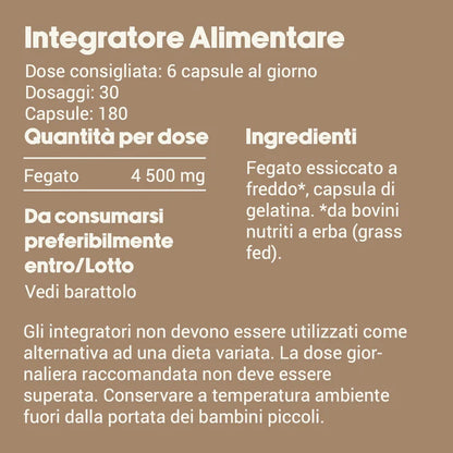 Fegato di Bovino Grass Fed