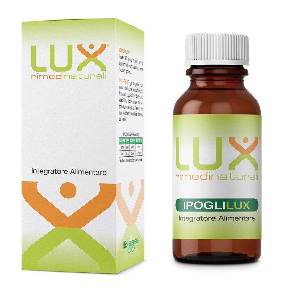 Ipoglilux integratore alimentare fitopreparato gocce 50 ml