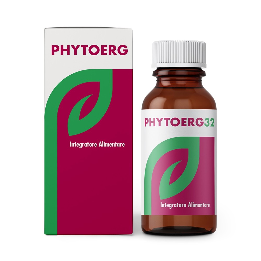 Phytoerg 32 integratore alimentare fitopreparato gocce 50 ml