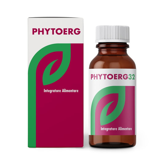 Phytoerg 32 integratore alimentare fitopreparato gocce 50 ml