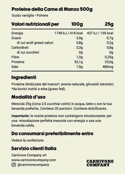 Proteine della Carne Grass Fed senza Lattosio – Nutrizione Pura e Naturale di HORMONALIA